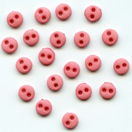 4mm Dark Peachy Keen Button Pack