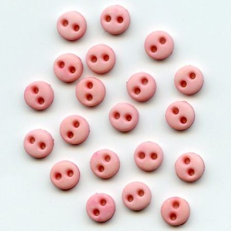 4mm Light Peachy Keen Button Pack