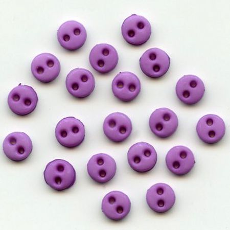 4mm Professor Plum Button Pack