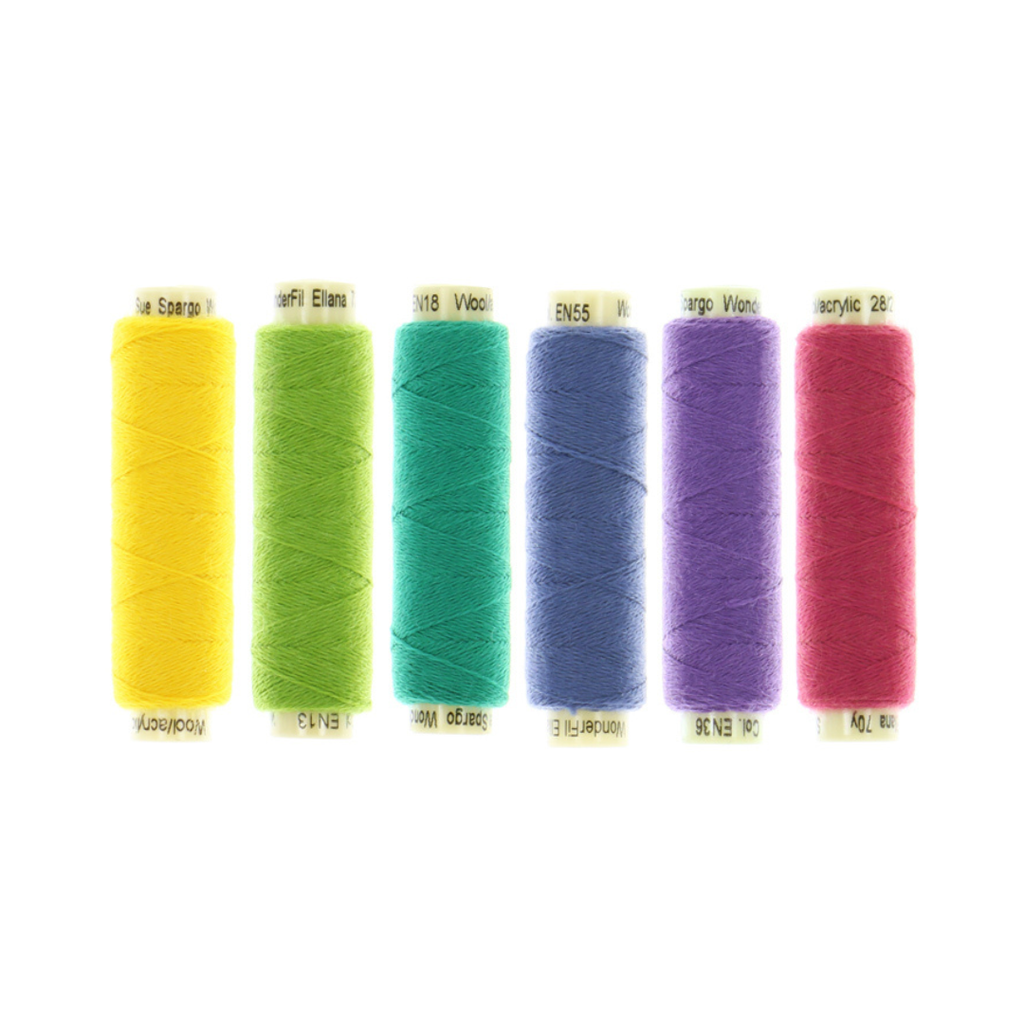 Ellana Wool Thread Pack, Sidewalk Chalk