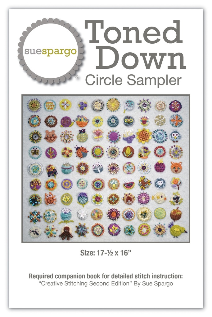 Toned-Down Circle Sampler Pattern