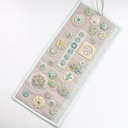 [KT_4857-2] Tranquil Garden Needle Roll (Efina Thread Pack)