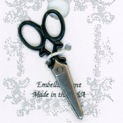 Scissors Sew Down Charm