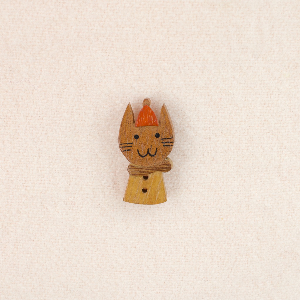 Manni the Cat Button