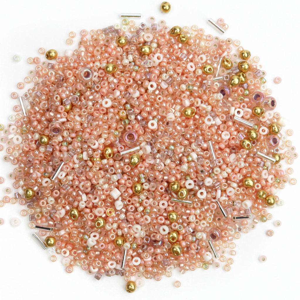 Peach Bellini Bead Mix