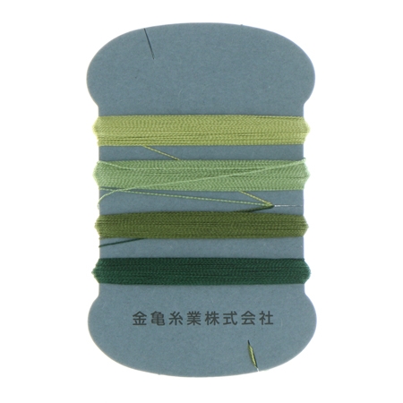 Kinkame #8 Sage, 40m, 100% Silk Thread