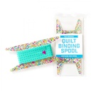 Binding Spool - Teal, Pink, & Gold Glitter