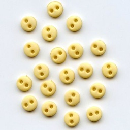 [A2_06L] 4mm Lemon Drop Button Pack