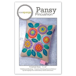 [PATT_1111] Pansy Pincushion Pattern