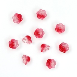 [JBD_120] ​Ruby, Bell Flower Bead Pack