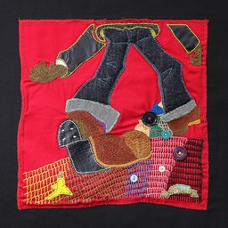 [PPF-SIZWE-08] 3 Panel Embroidery - Past, Present, Future #8