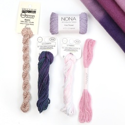 [EMBPK-LC] ​Tones of Logwood & Cochineal Thread Pack