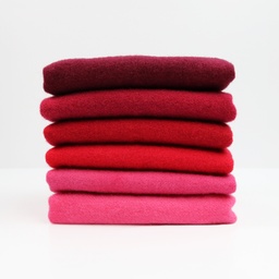 Solid Wool Bundle - Red